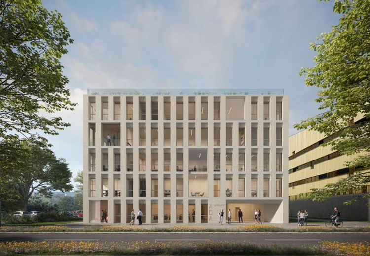 Le nouveau bâtiment Ada Lovelace, d'Hélioparc à Pau. Crédit photo : l'agence d'architecture Leibar&Seigneurin